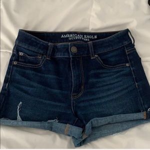 American Eagle Hi Rise Shorts